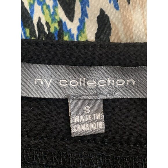 NY Collection Womens Maxi Dress Multicolor Chevron Print Sleeveless Small - Picture 8 of 10